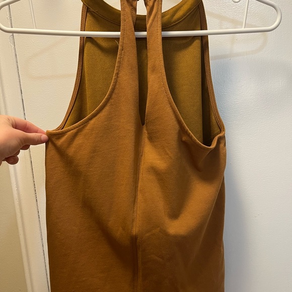 Zara Faux Suede Tank Top - Picture 2 of 4